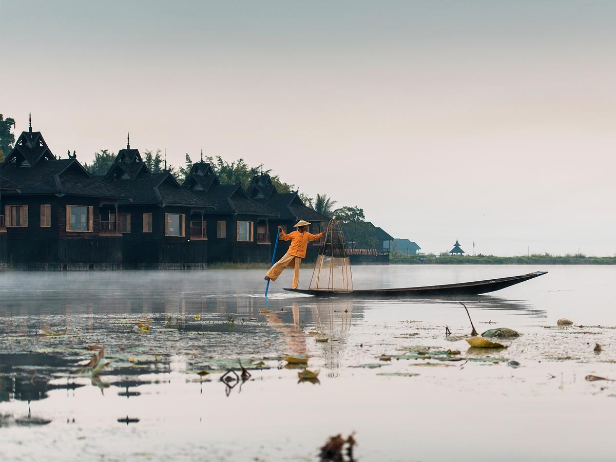 Inle Resort Ньоншуэ Экстерьер фото