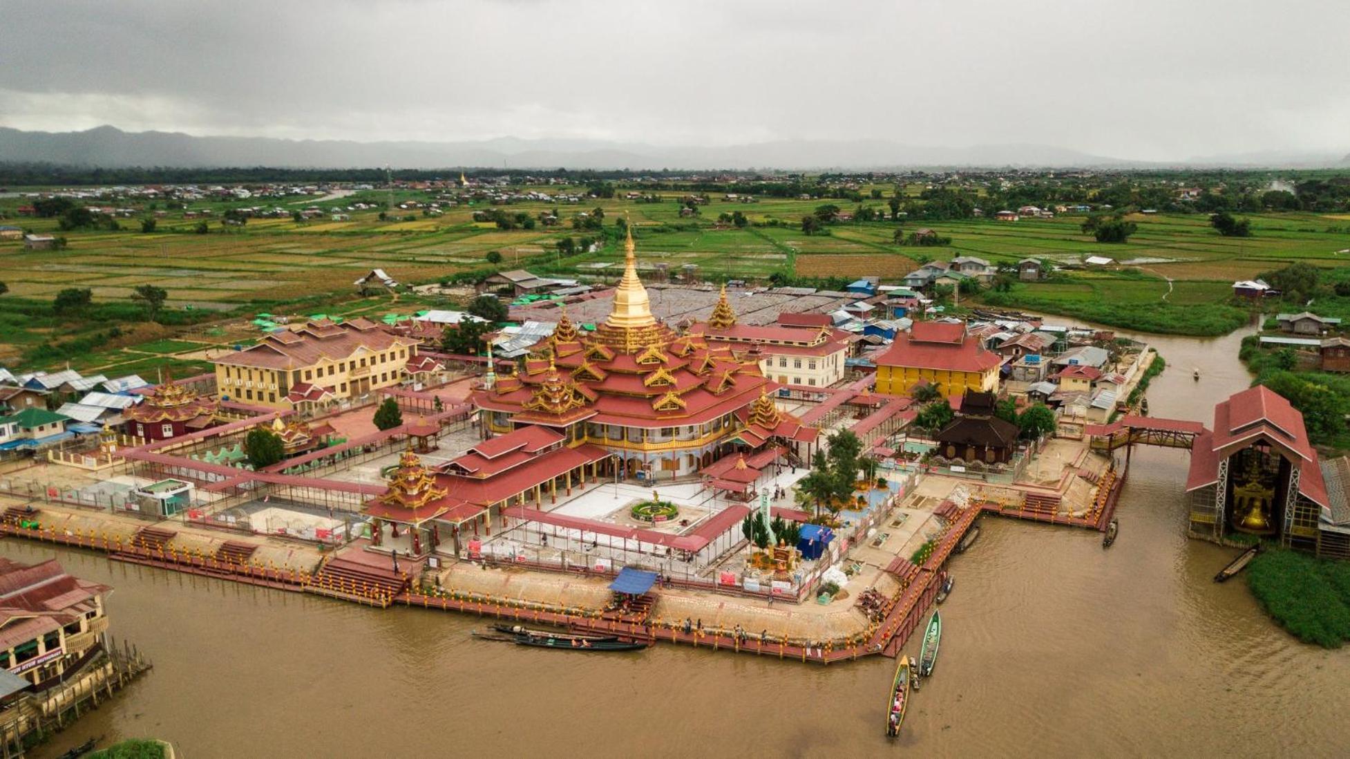 Inle Resort Ньоншуэ Экстерьер фото